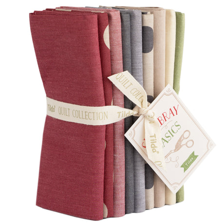 Tilda Chambray Winter FQ bundle