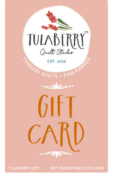 Tulaberry Quilt Studio digital gift card