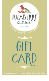 Tulaberry Quilt Studio digital gift card