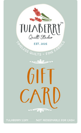 Tulaberry Quilt Studio digital gift card